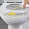 10 Pieces Pee Guard for Toilet Seat, Toilet Splash Guards, Disposable Potty Training Splash Guard for Adult Men and Kids (Standard, 10, Piece) view 2