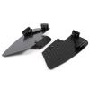 1/10 Carbon LCG Chassis Kit with Molded Bed Sliders Delrin Skid Plate Dual Servo Mount for SCX10 AR44 AR45 Capra F9 TRX4 Axle Gspeed V4 Chassis GS-FS Chassis G-Shot Chassis (Sliders) view 2