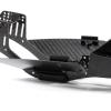 1/10 Carbon LCG Chassis Kit with Molded Bed Sliders Delrin Skid Plate Dual Servo Mount for SCX10 AR44 AR45 Capra F9 TRX4 Axle Gspeed V4 Chassis GS-FS Chassis G-Shot Chassis (Sliders) view 3