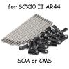 1/10 Carbon LCG Chassis Kit with Molded Bed Sliders Delrin Skid Plate Dual Servo Mount for SCX10 AR44 AR45 Capra F9 TRX4 Axle Gspeed V4 Chassis GS-FS Chassis G-Shot Chassis (Links for Capra Axle) view 2