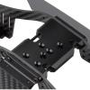 1/10 Carbon LCG Chassis Kit with Molded Bed Sliders Delrin Skid Plate Dual Servo Mount for SCX10 AR44 AR45 Capra F9 TRX4 Axle Gspeed V4 Chassis GS-FS Chassis G-Shot Chassis (Skid Plate Black) view 3