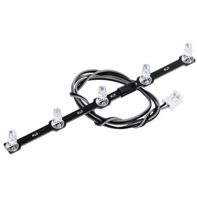 WEFEINO RC LED Light Bar 5LED Roof Lamp Upgrades Parts for 1/14 Tamiya Scania 770S 64 56368 84 56371 RC Truck Trailer Car