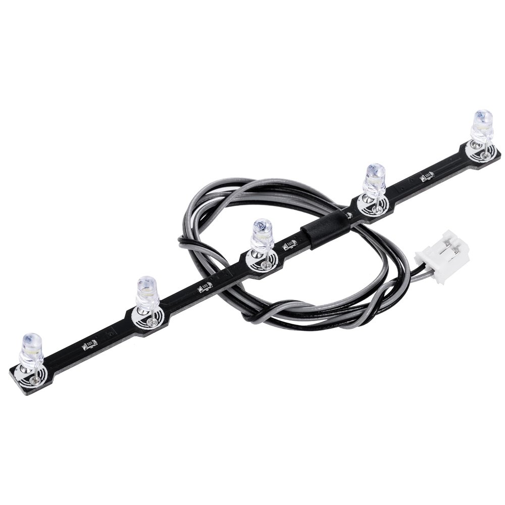 WEFEINO RC LED Light Bar 5LED Roof Lamp Upgrades Parts for 1/14 Tamiya Scania 770S 64 56368 84 56371 RC Truck Trailer Car