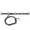 WEFEINO RC LED Light Bar 5LED Roof Lamp Upgrades Parts for 1/14 Tamiya Scania 770S 64 56368 84 56371 RC Truck Trailer Car view 2