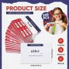 Resurhang 200 Pcs French Flashcards French Verb Conjugation Present Tense Flash Cards English for Adults Study view 2