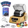 Tryes Rock Tumbler Kit Adults - Rock Polisher Tumbler with Noise Reduction Cover, Speed&Timer Control, Includes 4 Polishing Grits, Rough Gemstones, Learning Guide etc. (Yellow) view 1