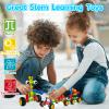 Kids STEM Building Toys for 3 4 5 6 7 8+ Year Old Boy Girl Birthday Gift, 125 Pcs Preschool Classroom Educational Building Blocks Stem Kits Activities Ages 3-5 4-8 5-7 6-8 Engineering Creative Games view 3