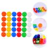 Ciieeo 30pcs Lottery Balls for Entertainment Openable Game Balls Activity Party Reusable Pvc Materials Bright Colors view 2