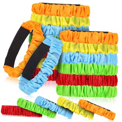 Ciieeo 20pcs Multifunctional Legging Belt Suit Elastic Race Bands for Boys and Girls Activities
