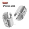 RCMYou Hard Steel Drive Cup Front & Rear Upgrades Part for 1/10 E-Revo 2.0 vxl,4pcs Hard Steel Drive Cup Front & Rear,Silver view 2
