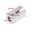 RCMYou Hard Steel Drive Cup Front & Rear Upgrades Part for 1/10 E-Revo 2.0 vxl,4pcs Hard Steel Drive Cup Front & Rear,Silver view 4
