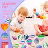 12pcs 2in Random Pop Bubble Fidget Sensory Toys, Pop Toy Bulk for Party Favor, Classroom Student Prizes Easter Basket Goodie Bag Stuffers Christmas Valentine Gift for Kid view 2