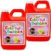 Lulu Home 2 Packs Bubble Concentrated Solution, 2 L/ 67.6 OZ Bubble Refill Solution for Kids Bubble Machine, Giant Bubble Wand, Bubble Blower, Halloween/Birthday Party Favors - Up to 5 Gallons view 1