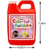 Lulu Home 2 Packs Bubble Concentrated Solution, 2 L/ 67.6 OZ Bubble Refill Solution for Kids Bubble Machine, Giant Bubble Wand, Bubble Blower, Halloween/Birthday Party Favors - Up to 5 Gallons view 2