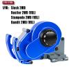 RCarmubWow RC Transmission Complete Upgrades Part for 1/10 Slash 2WD(VXL),Rustler 2WD(VXL),Stampede 2WD(VXL),Bandit 2WD(VXL),Alloy Aluminum Gearbox,Replace #3695,Navy Blue &Titanium view 2