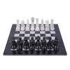 12 Inch Luxury Marble Chess Set  Chess Boards for Adults  Classic Chess Sets for Adults with Handcrafted Stone Board & Marble Chess Pieces  Ideal for Home Decor (Black & White) view 4