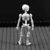 Lily Brown Movable Mr. Skeleton Human Model Skull Full Body Figure Toy Halloween Toy Box Storage view 2