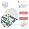GOODOLD Cactus Pattern Beige Muslin Baby Burp Cloths - Super Absorbent and Soft Burping Rags - Cotton Burp Clothes Set for Boys and Girls, 1 Pack view 4