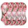 GOODOLD Strawberries and Koalas Muslin Baby Burp Cloths - Super Absorbent and Soft Burping Rags - Cotton Burp Clothes Set for Boys and Girls, 1 Pack view 2