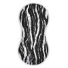 GOODOLD Zebra Stripes Black Muslin Baby Burp Cloths - Super Absorbent and Soft Burping Rags - Cotton Burp Clothes Set for Boys and Girls, 2 Pack view 2