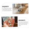 Abaodam 2pcs Chic Mini Crystal Globe Model Creative Desktop Adornment for Home Office Store Decor Unique Geographic Ornament view 4