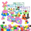 Apluses 128PCS Magnet Toys for Girls Boys, Sensory STEM Magnetic Blocks Building Toys for Kids, Preschool Learning Montessori Toys for 3+ Year Old, Toddler Age 3-5 5-7 view 1