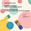 Uncle Bubble Blower for Kids and Toddlers, Uncle Bubble Mini Bubble Blower Makes Thousands of Bubbles Ease, Durable Outdoor Toy view 4