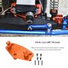 Aluminum Alloy Steering Servo Mount Base for Losi LMT Truck, Lightweight, Innovative RC Car Parts(Orange) view 2