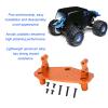 Aluminum Alloy Steering Servo Mount Base for Losi LMT Truck, Lightweight, Innovative RC Car Parts(Orange) view 3