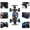 XMFLFH 94155 1/10 4WD Nitro Powered RTR Short Course Truck 80KM/H High-Speed 4WD Off-Road Remote Control Racing Car 75CC Super-Large Fuel Tank RC Vehicles Adult (with Igniter) (Blue) view 4