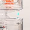 BestAlice Clear Display Case for Figures, Display Stand Acrylic Display Box Acrylic Display Box Acrylic Risers Display Stand Acrylic Tiered Stand, Figure Stand Display Rack Tiered(No partition-M) view 2