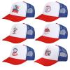 Becfupo 6 Pack Patriotic Hats Bulk, Adjustable 4th of July Hats Trucker Hats For Men Women 4th of July Decoration, Independence Day, Patriotic Events view 1