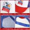 Becfupo 6 Pack Patriotic Hats Bulk, Adjustable 4th of July Hats Trucker Hats For Men Women 4th of July Decoration, Independence Day, Patriotic Events view 3