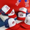 Becfupo 6 Pack Patriotic Hats Bulk, Adjustable 4th of July Hats Trucker Hats For Men Women 4th of July Decoration, Independence Day, Patriotic Events view 4
