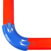 Racetrack Connectors Compatible with Hot Wheels,90 Degree Banked Turn,4 Packs(Blue) view 2