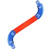 Racetrack Connectors Compatible with Hot Wheels,90 Degree Banked Turn,4 Packs(Blue) view 3