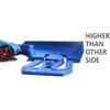 Racetrack Connectors Compatible with Hot Wheels,90 Degree Banked Turn,4 Packs(Blue) view 4