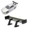 Luwecf Sports Car Rear Wing Upgrades Kits Modification Sturdy RC Car Model Spare Parts Model Toy 1/64 Car Crawler Model, Style E, Length: 2.7cm view 3