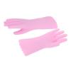 1:12 Scale Miniature Dollhouse Gloves Mini Gloves Kitchenware Model for DIY Projects, Pink view 1