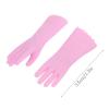 1:12 Scale Miniature Dollhouse Gloves Mini Gloves Kitchenware Model for DIY Projects, Pink view 4