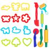 DIMROM Clay and Play Dough Tools Six Piece Set - Ages 3 & Up (18pcs) view 1