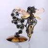 3D Metal Puzzles Mechanical Wasp Base for Adults, 627+PCS Steampunk Model Kit DIY Assembly Kit to Build, 3D Jigsaw Puzzle Desk Ornament Kit Craft Toys for Teens view 4