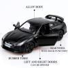 1/36 Scale Nissan GTR Diecast Model Cars,Pull Back Vehicles Nissan GTR R35 Toy Cars,Cars Gifts for Boys Girls Matte Black view 4