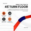 45 Degree Curved Tracks Compatible with Hot Wheels Racetracks | Create Epic Race Tracks | 45 Degree Turns Multipacks | Made in USA (45 Degree, 5-Pack) view 2
