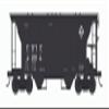 BOWSER Erie 70-Ton Covr Hopper #21033 view 1