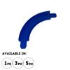 90 Degree Curved Tracks Compatible with Hot Wheels Racetracks | Create Epic Race Tracks | 90 Degree Turns Multipacks | Made in USA (90 Degree, 1-Pack) view 3