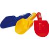 Spielstabil 3 Pack - Small Sand Scoops 3 - Includes Red, Blue and Yellow Beach Toy Shovel - Made in Germany view 1