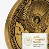 1.75-inch St Michael The Archangel Challenge Coin, Baptismal Gift, Baptism Gift, St Michael Pendant Zinc Alloy, Religious Gifts for Men and Women, Guardian Angel Coin Constant Reminder of Protection view 4
