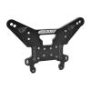 Team Corally - Shock Tower - XL6S - Rear - Aluminum 7075 - 5mm - Hard Anodised - Black - Made In Italy view 1