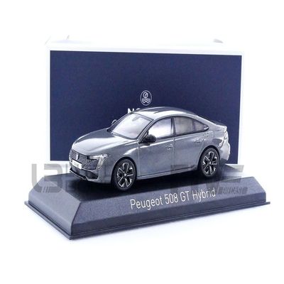 NOREV 1/43 - P-EUGEOT 508 GT Hybrid - 2023, Gray